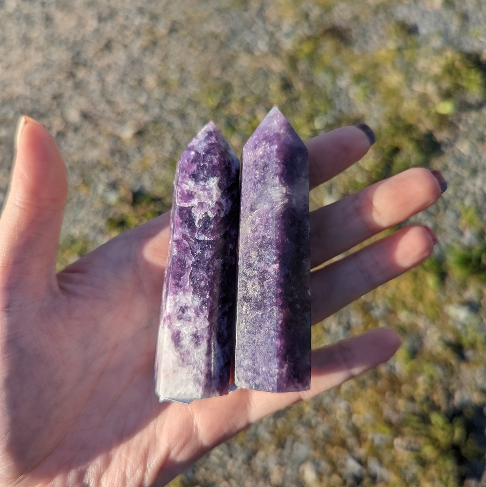 Lepidolite Tower